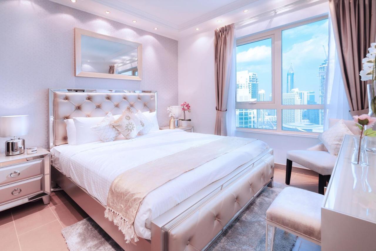 Elite Royal Apartment - Full Burj Khalifa & Fountain View - Palace Dubaj Kültér fotó